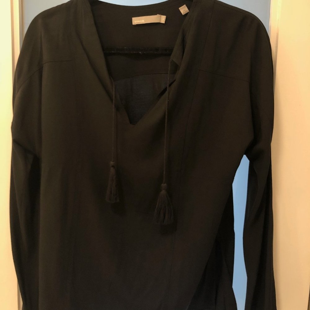 Black Vince Blouse